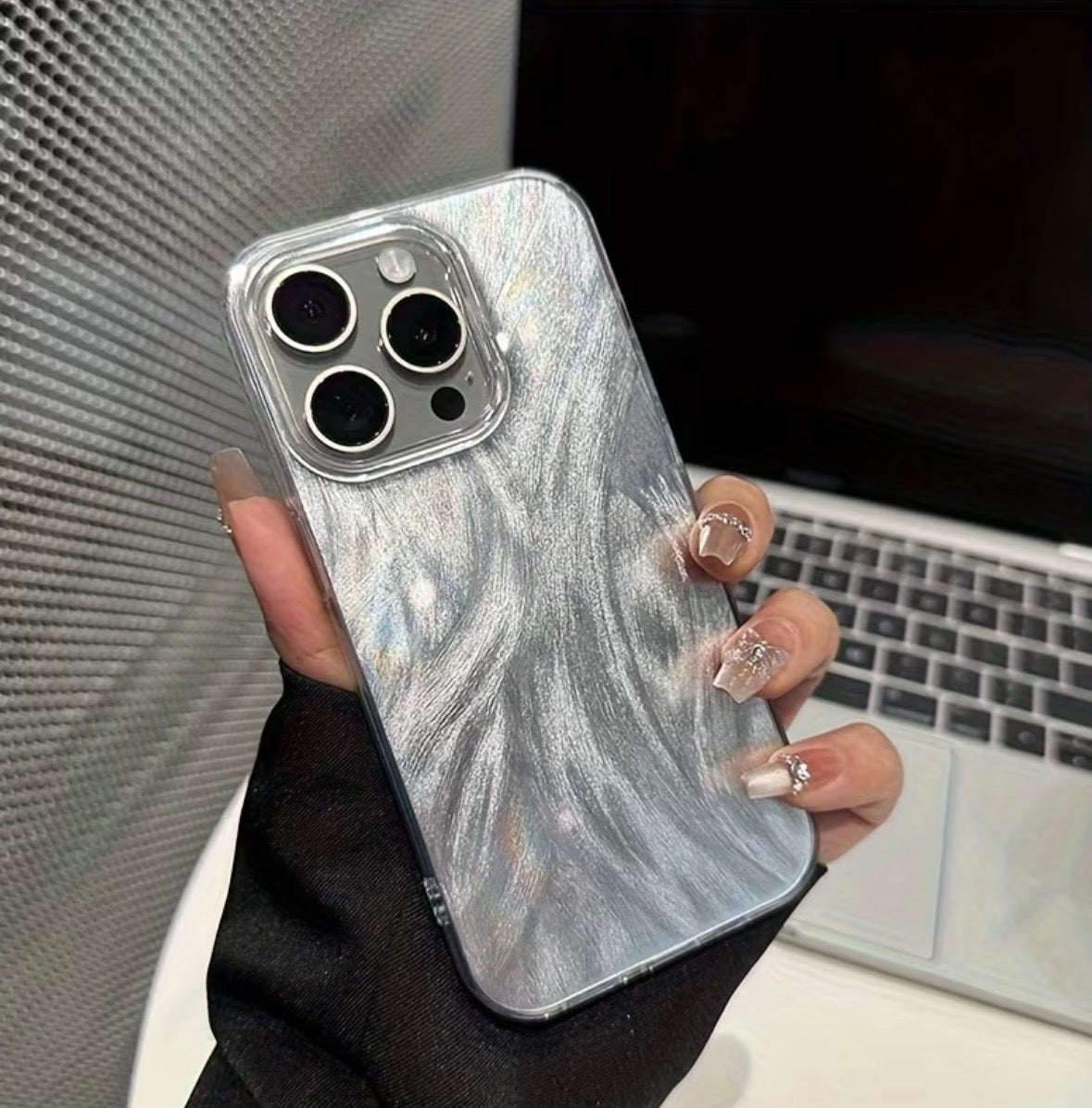 Funda Premium para iPhone | Diseño Gris 🩶