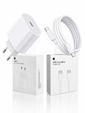 🔥 Pack Cargador Apple USB-C 20W + Cable Apple USB-C a USB-C